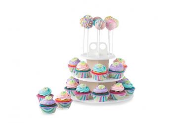 Cake Pop & Cupcake Stand 3 Tiers